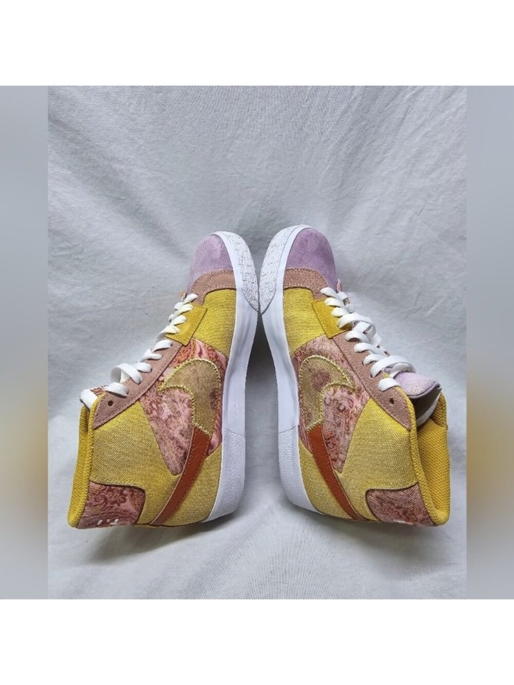 Nike SB Zoom Blazer Mid Men size 6 Premium DM0859-700 Sanded Gold Unisex - Picture 2 of 16